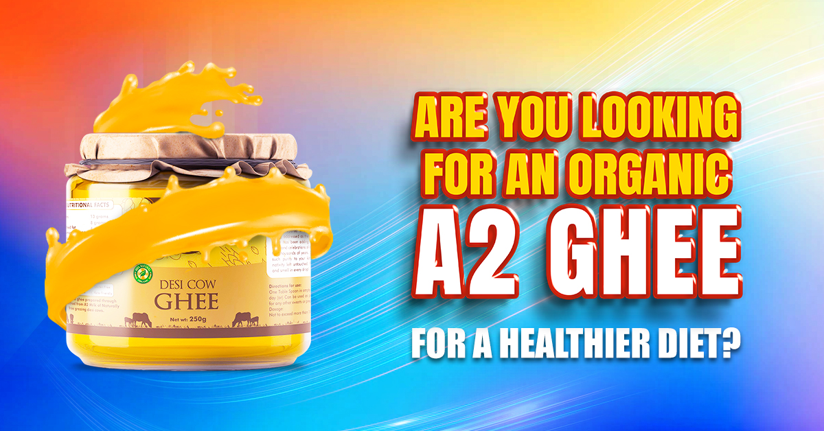 Organic A2 Ghee Packed for Healthy Diet-DR
